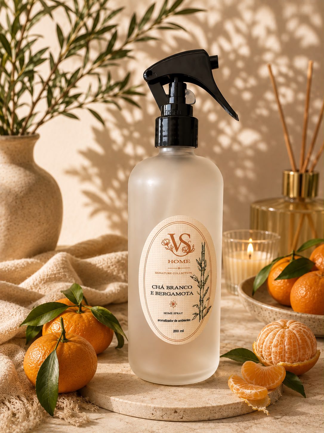 Home Spray Signature | Chá Branco e Bergamota